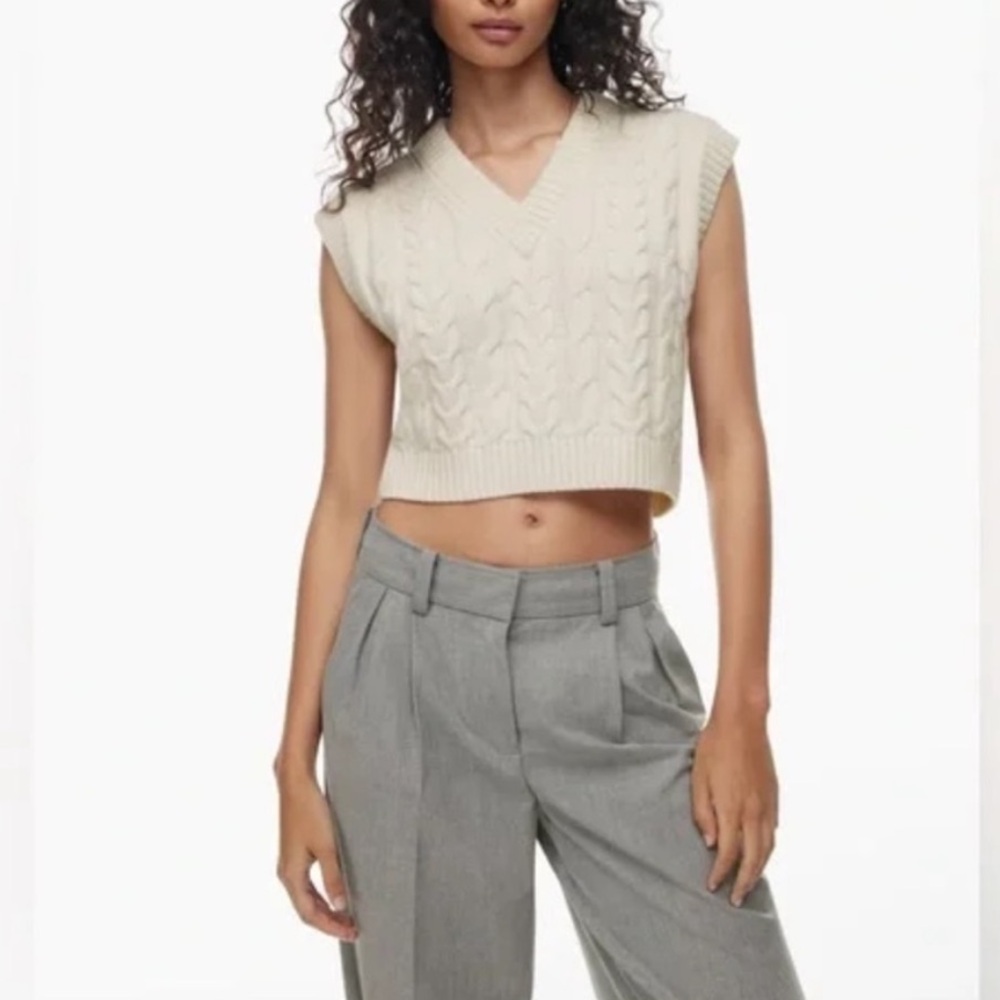 Aritzia Sunday Best Winston Sweater in Brown
